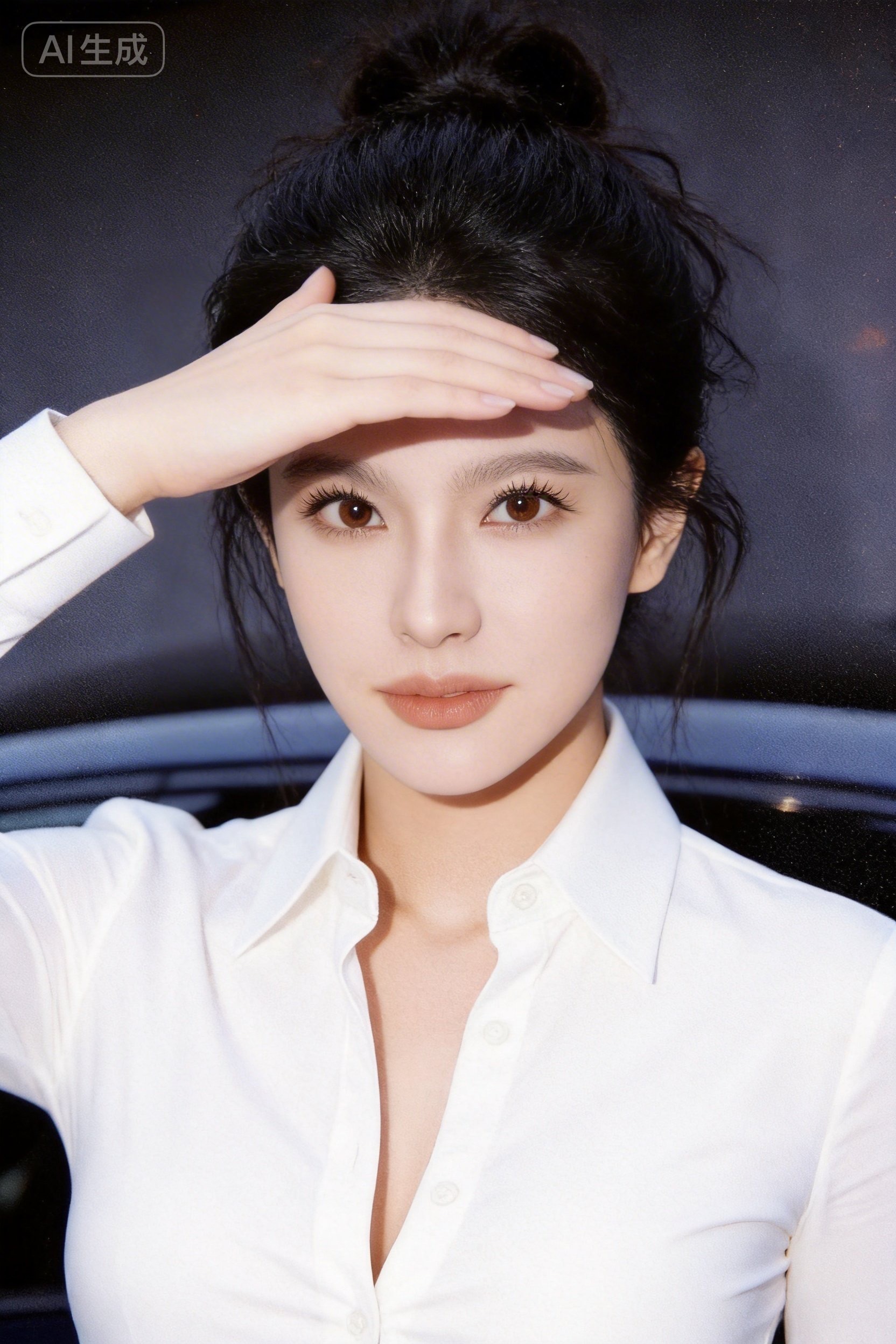 即梦Ai的白衬衫豆豆，你打几分？