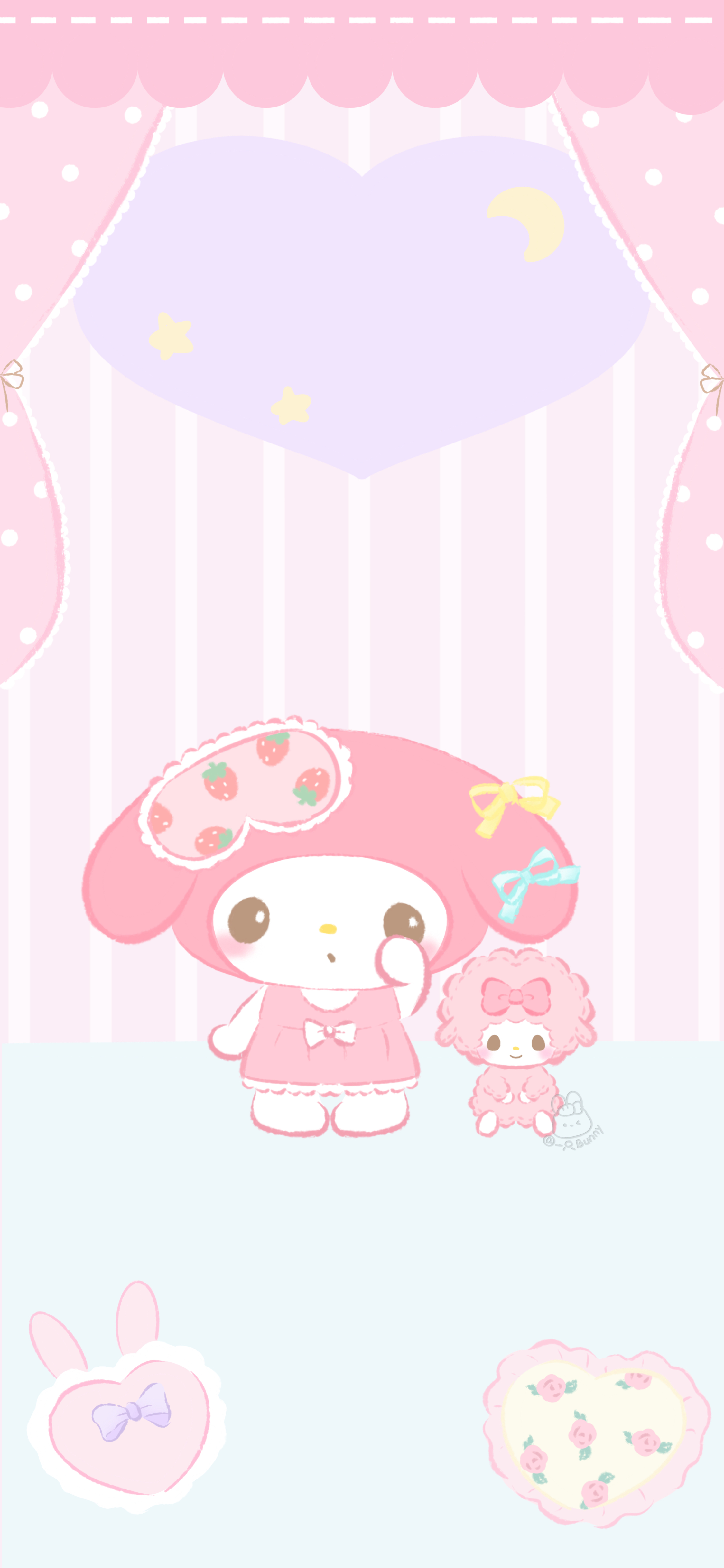 (´-ωก`)晚安小兔子 ​​​