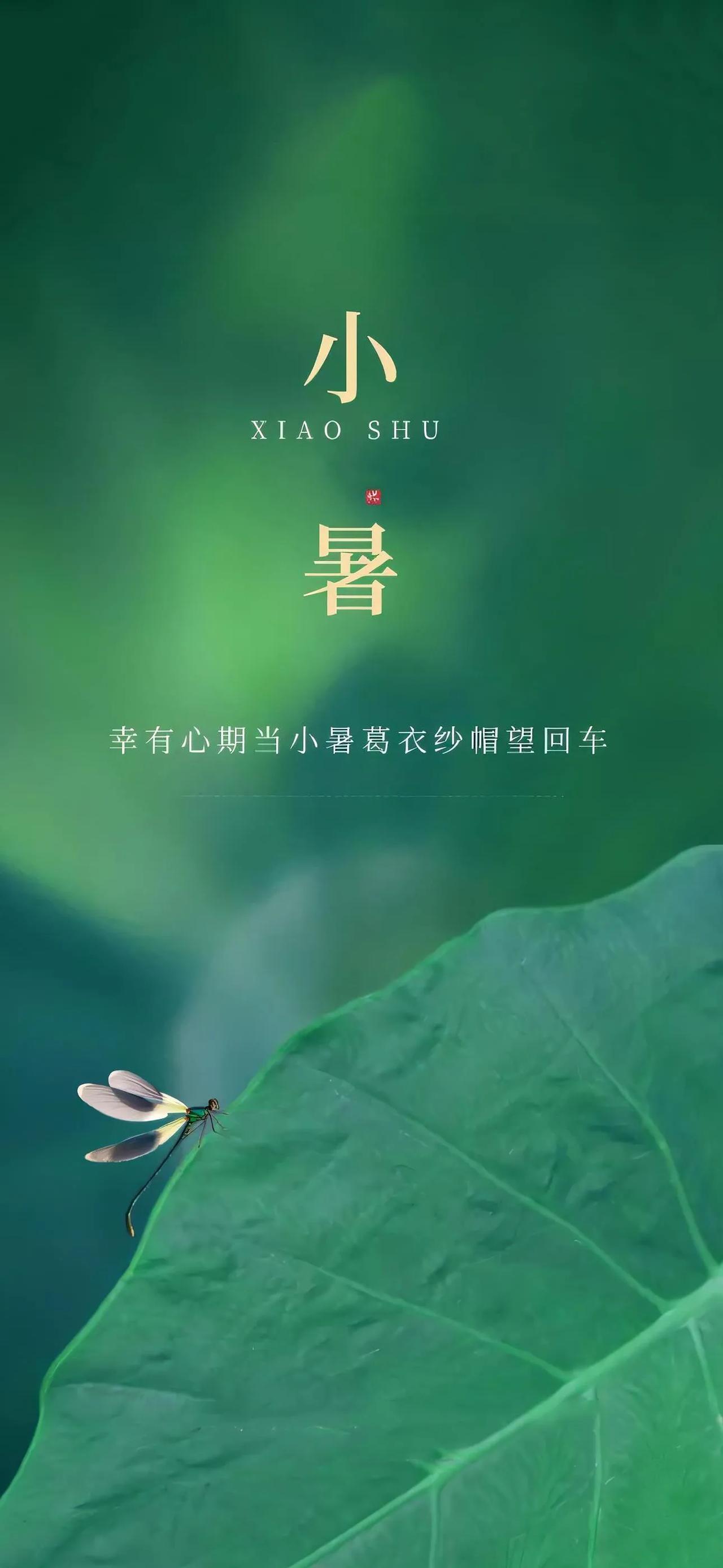 今日小暑，您清凉无忧，祝夏安！

小暑，夏天的第五个节气，代表着盛夏的开始！


