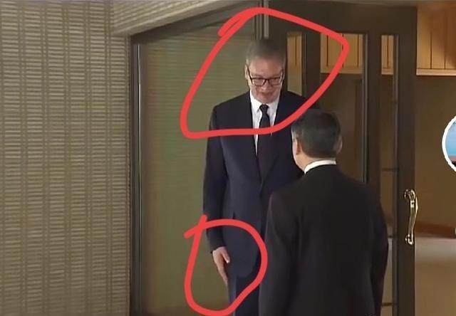 终于弄明白，为什么武契奇访问日的时候畏畏缩缩了，不是因为畏惧日本人的原因，而是因