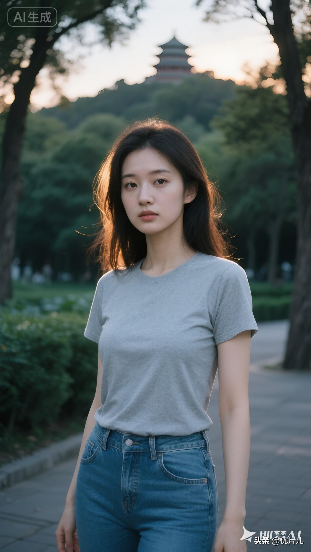 原来最动人的美，从来不是刻意的精致，而是藏在眉眼间的松弛与娇俏。