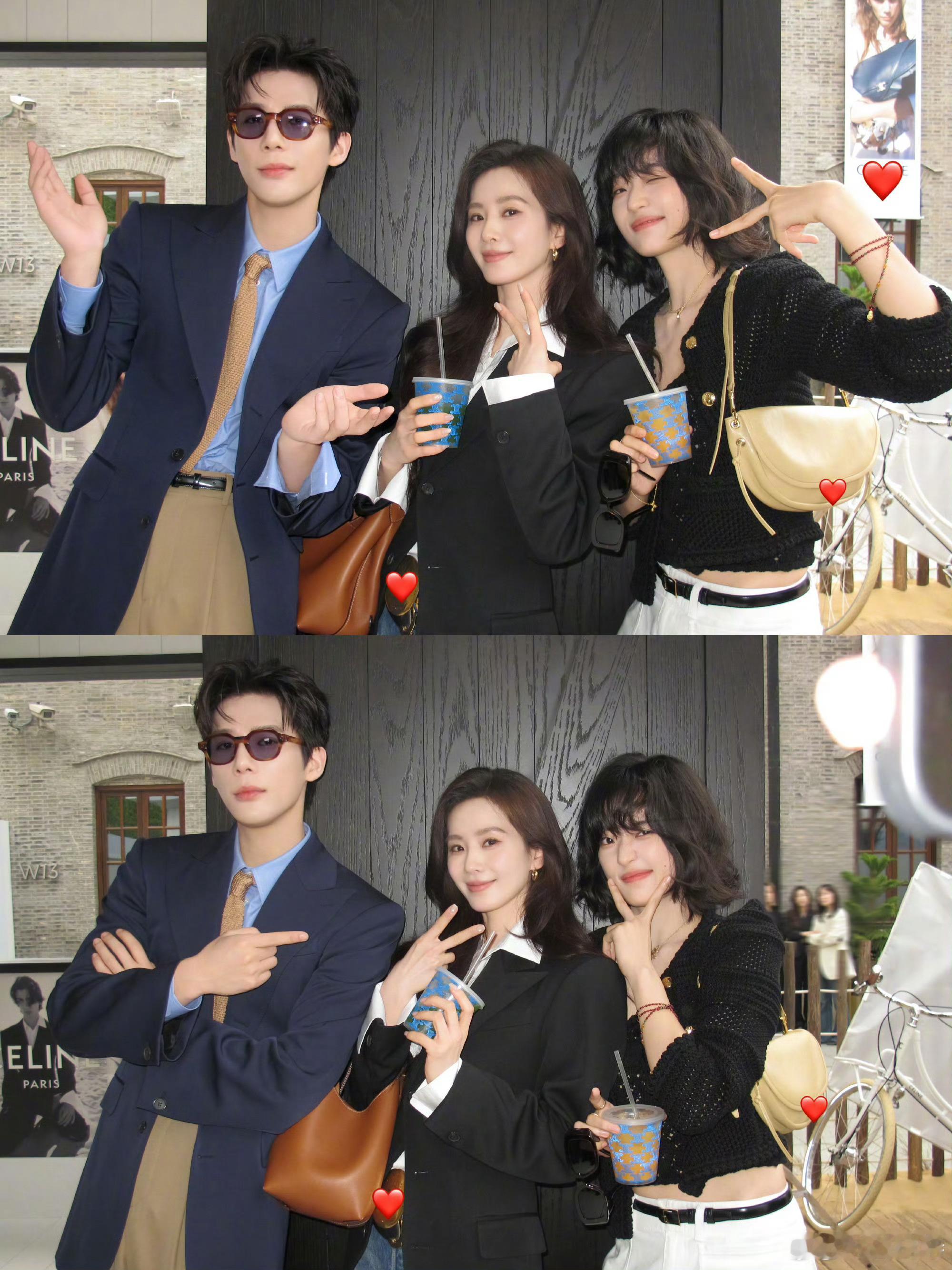 刘诗诗、王安宇、孙千、朴宝剑四人同框合照朴宝剑刘诗诗王安宇孙千人生四格