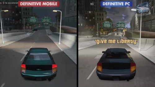 画面大对比 移动版GTA三部曲终极版画面表现不如PC/主机