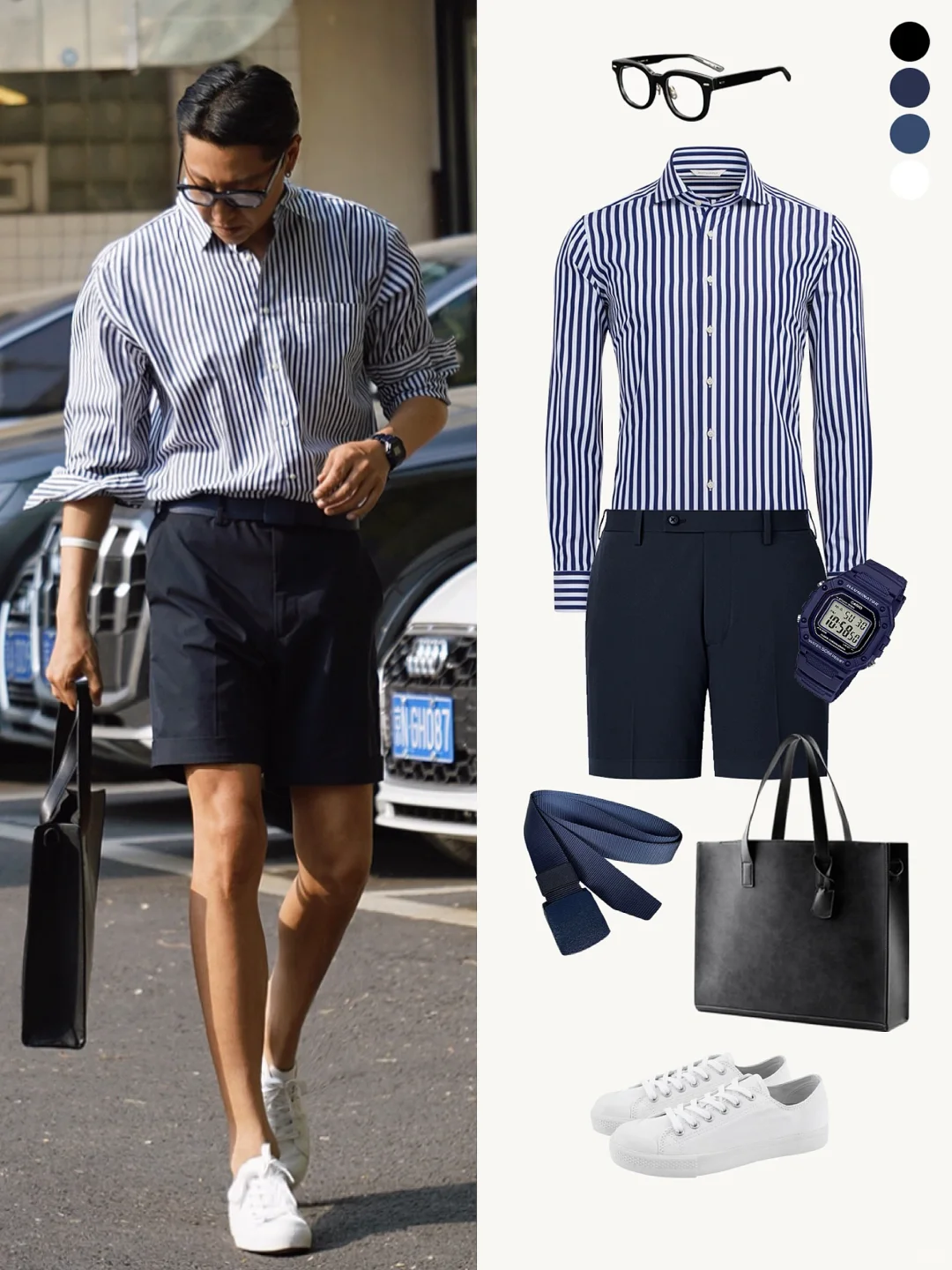 👨🏻40+叔叔｜夏季通勤穿搭look