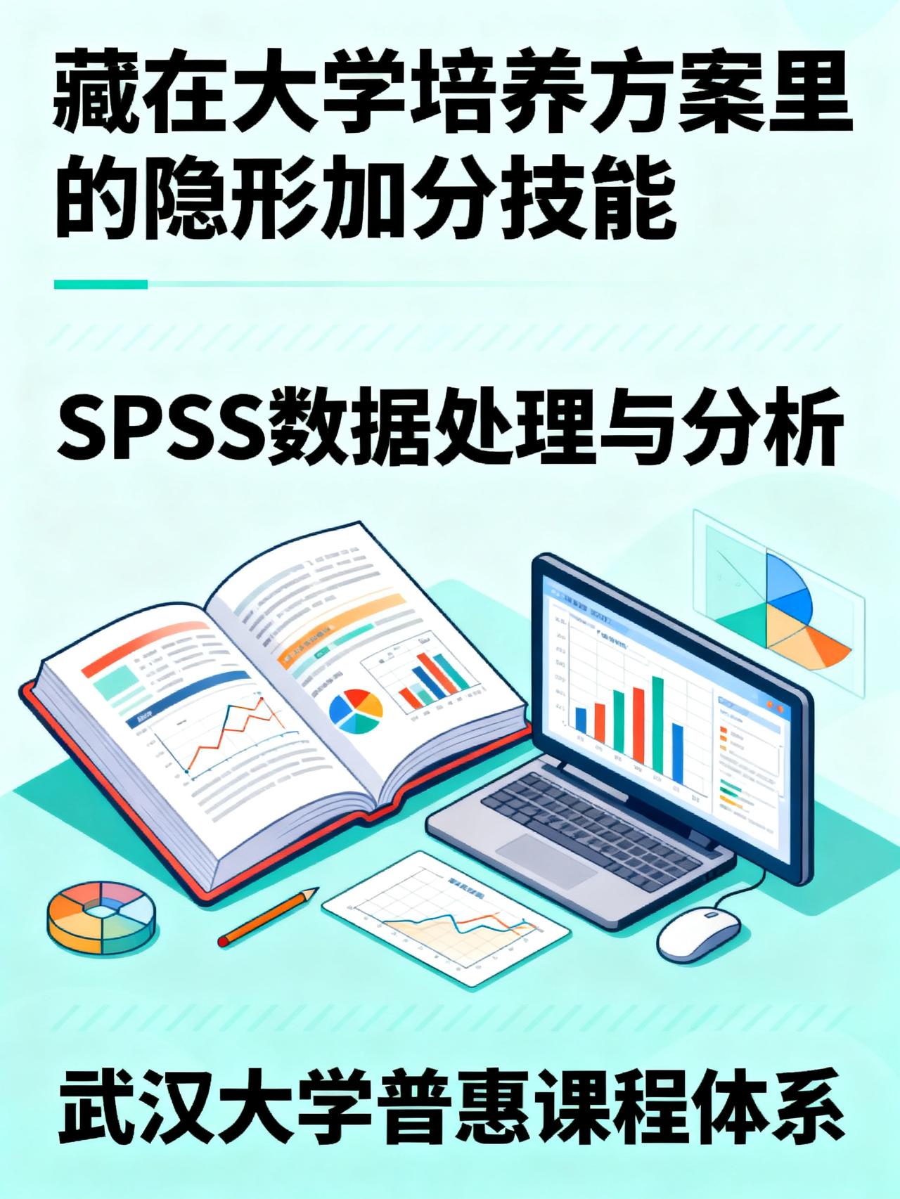 武汉大学给所有大一、大二学生开了SPSS课
藏在大学培养方案里的隐形加分技能，9