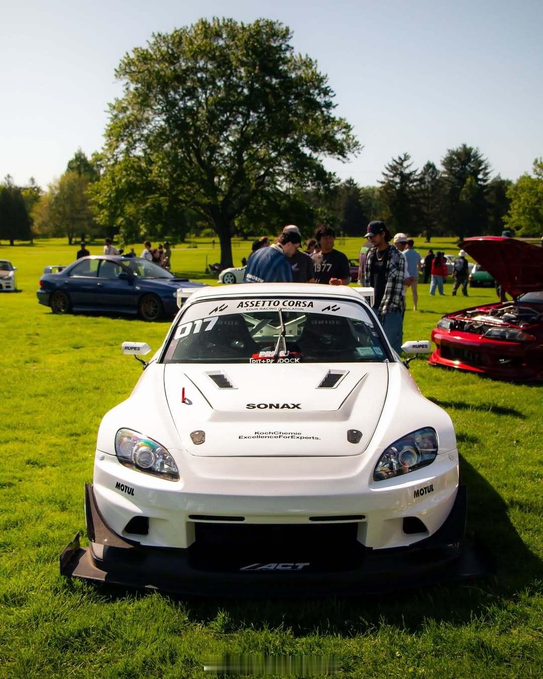 S2000美图一组后窗各个赛道的贴纸是个细节[偷笑] iAcro[超话] ​​​