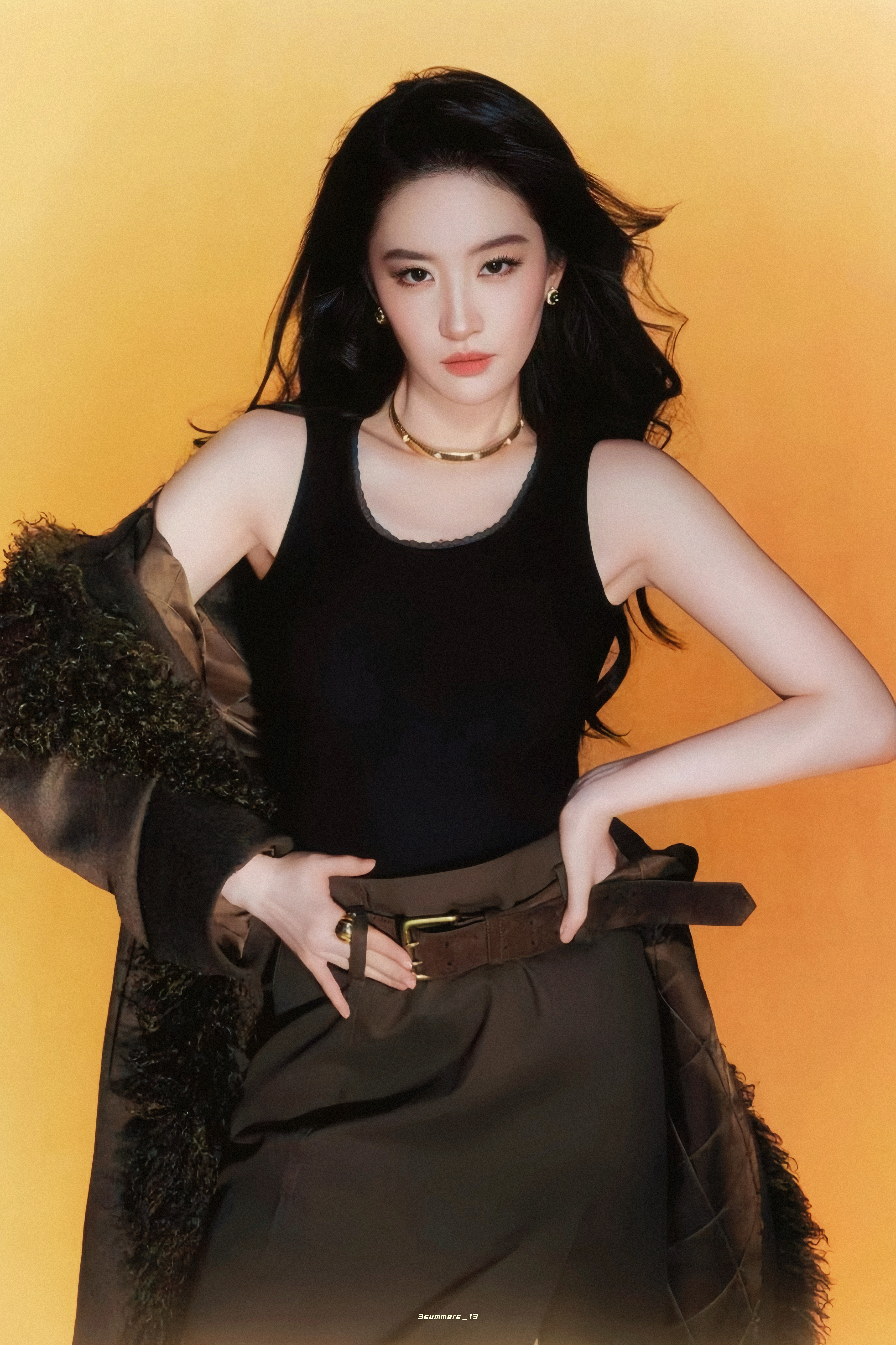 猫人你变得如此高级 像杂志大片一样🙊[哆啦A梦花心]刘亦菲 🧡猫人全球品牌代