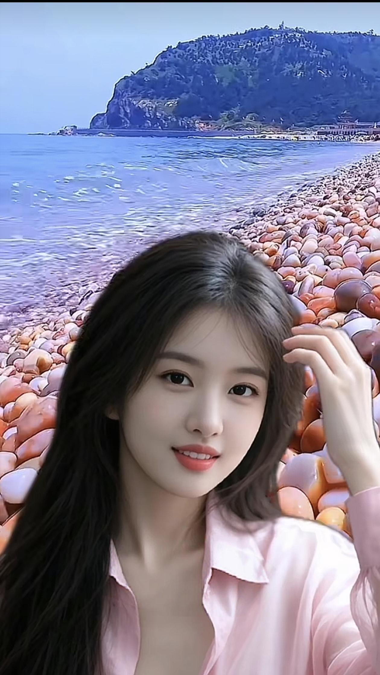 国色天香的美女