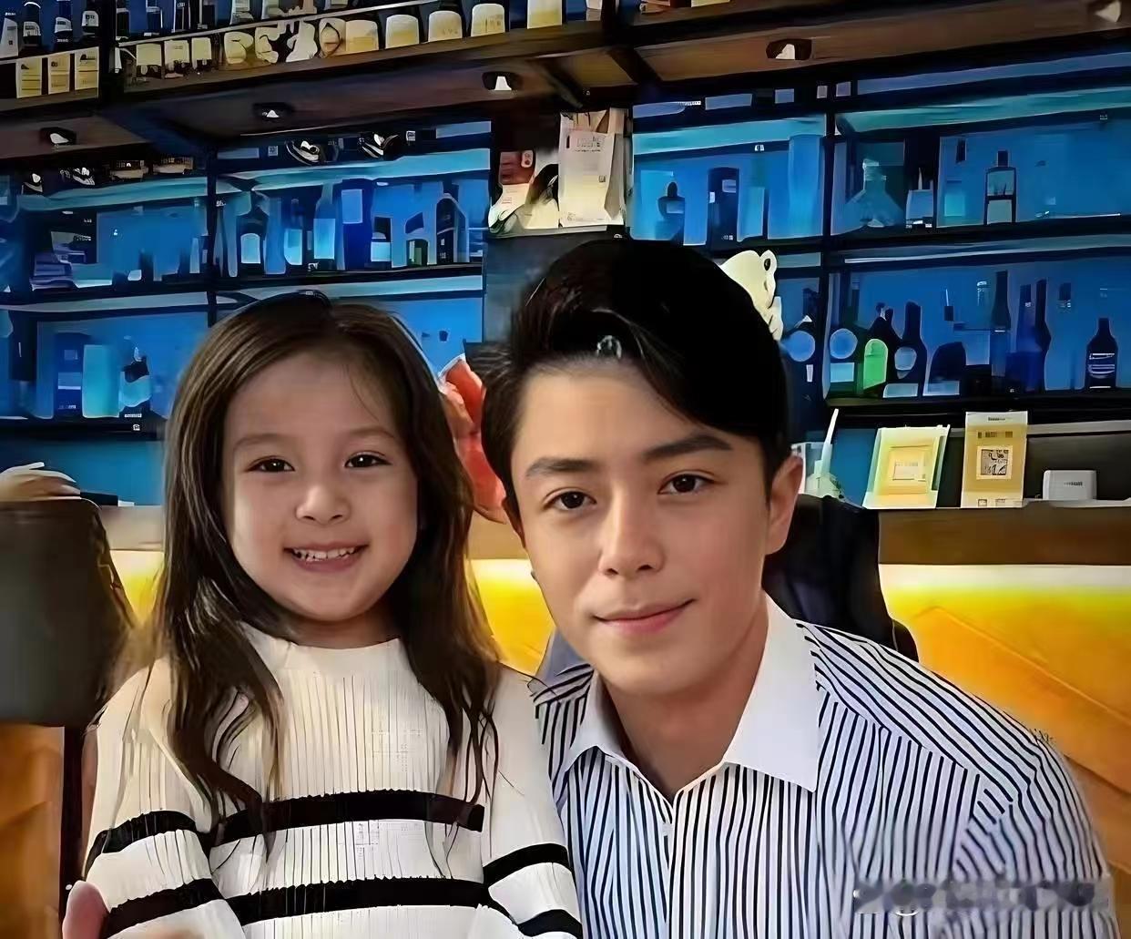 霍建华女儿的长相真让人意外，遗传到了妈妈的部分特征！ 