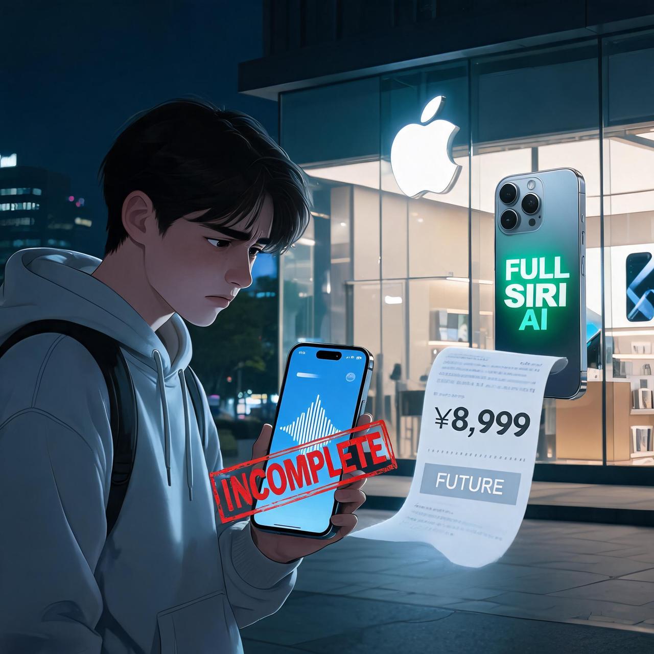 我花 8999 买的 iPhone 16 Pro，换不到完整的 Siri AI