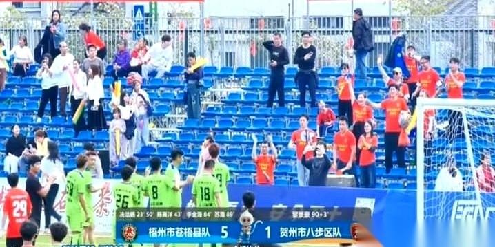 “一比五！这哪是踢球，这简直是当面打脸！”
赛场边，贺州八步区队的教练，脸色青一