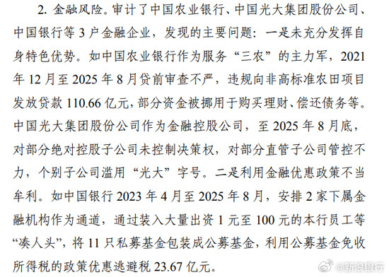 中国银行逃税近24亿被审计署通报等会儿？这都行？有点超出认知范围了！ 