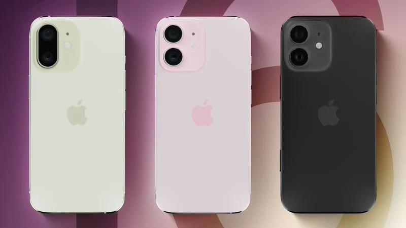 iPhone 16长这样？我有点不相信，摄像头改成了涂黑的竖排，说实话有点丑，另
