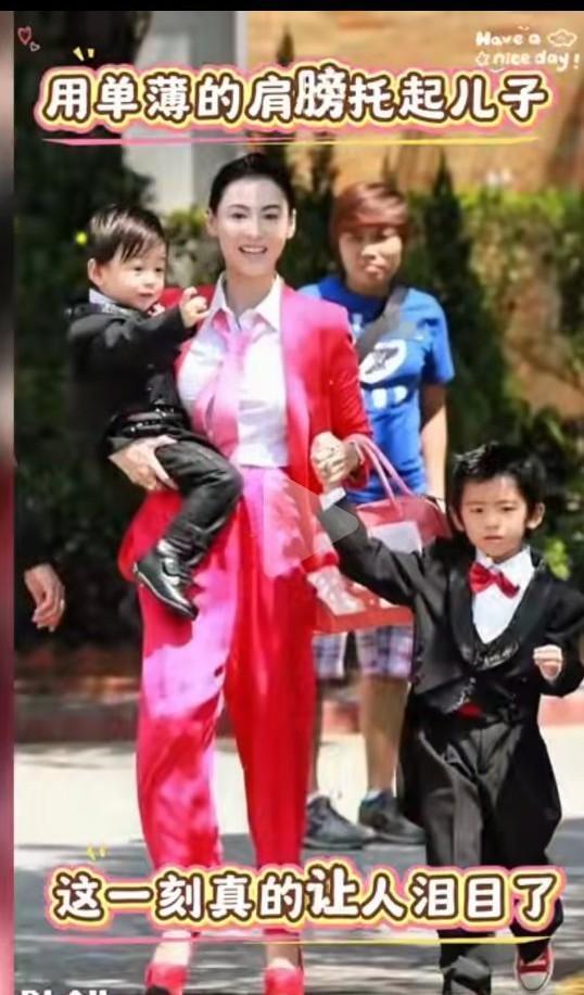 现在大家都在评价张柏芝真的是一个非常了不起的女人，是一个非常称职，非常合格的妈妈