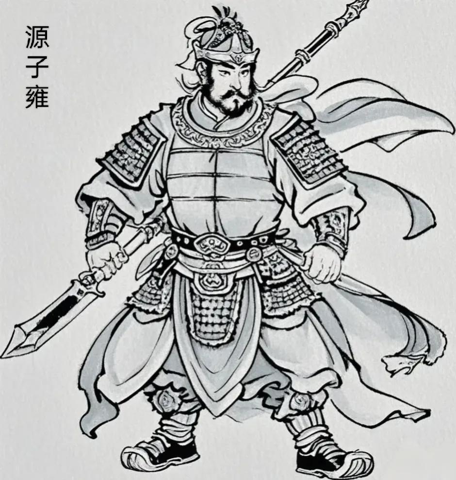源子雍，又名源子邕，字灵和，是北魏时期的杰出将领‌。他出生于西平乐都（今青海省海