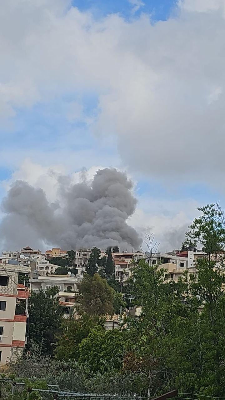 以色列空袭黎巴嫩南部多地 ​​​