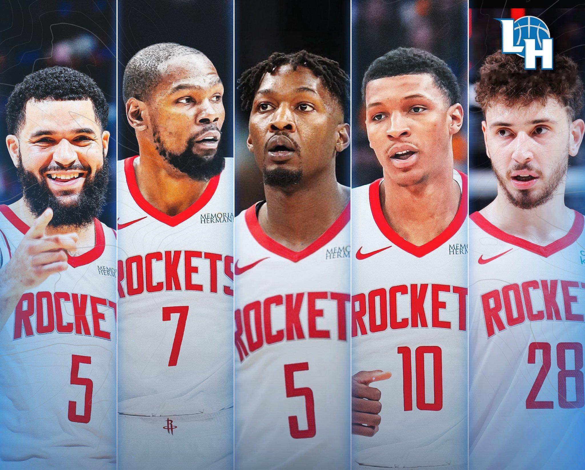 火箭好可怕 这阵容要冲个西决吧nba ​​​