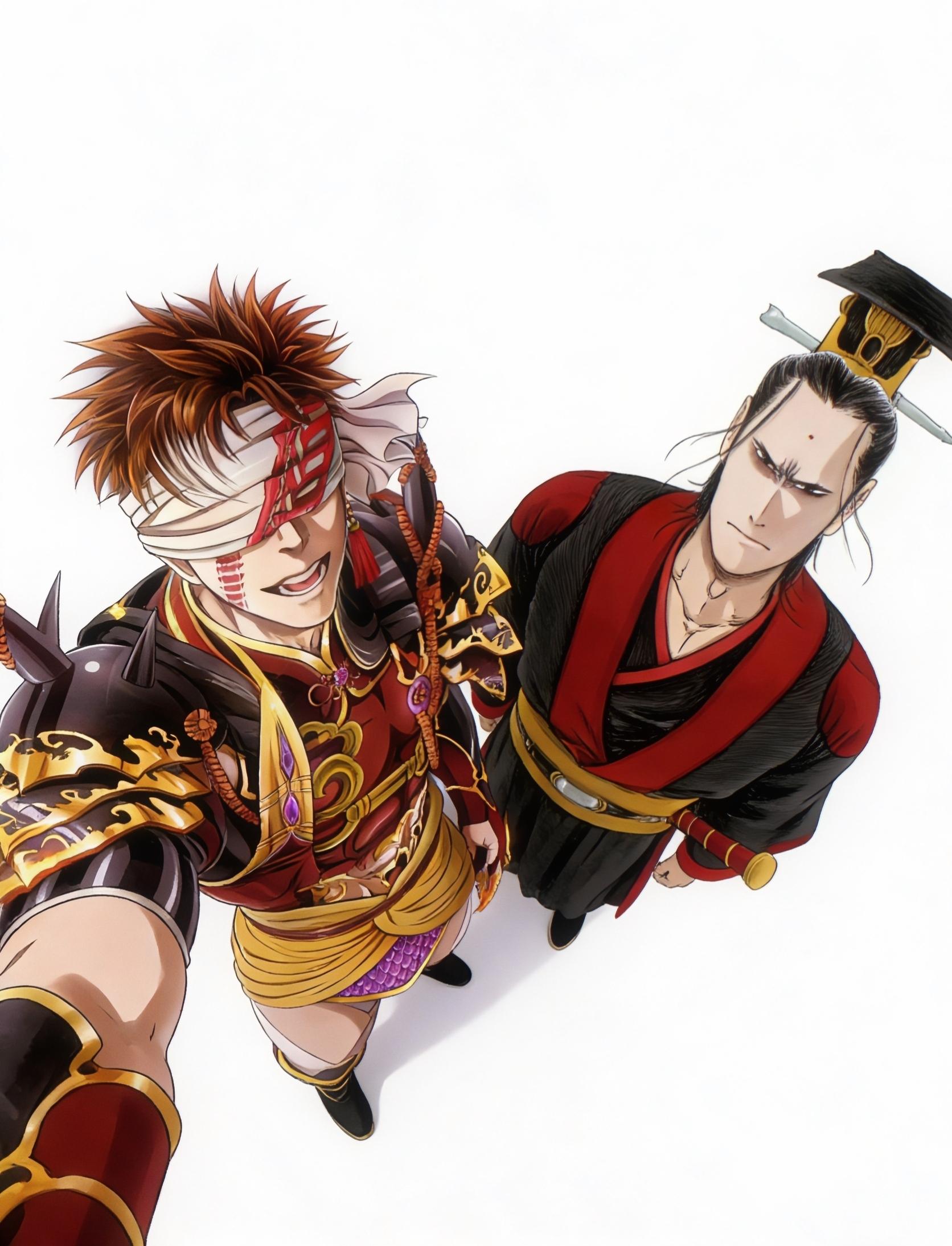 何为王——把自己画的嬴政和 的形象同个框