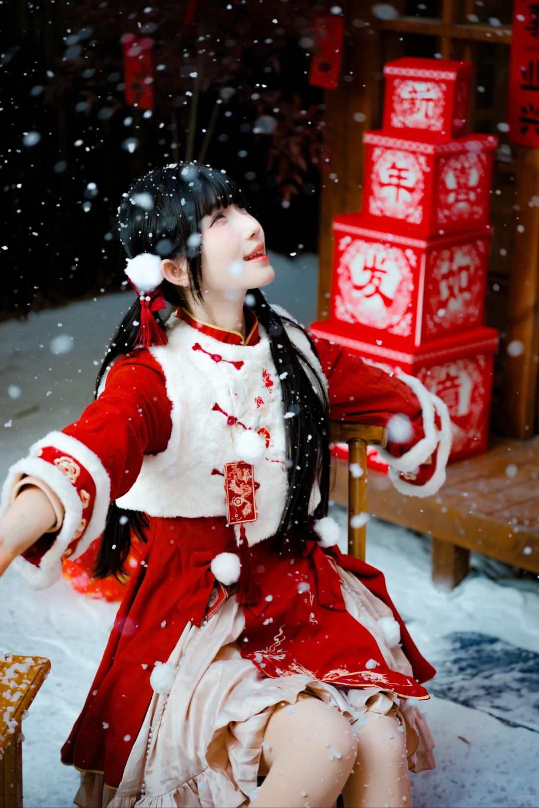 过年下雪才有氛围