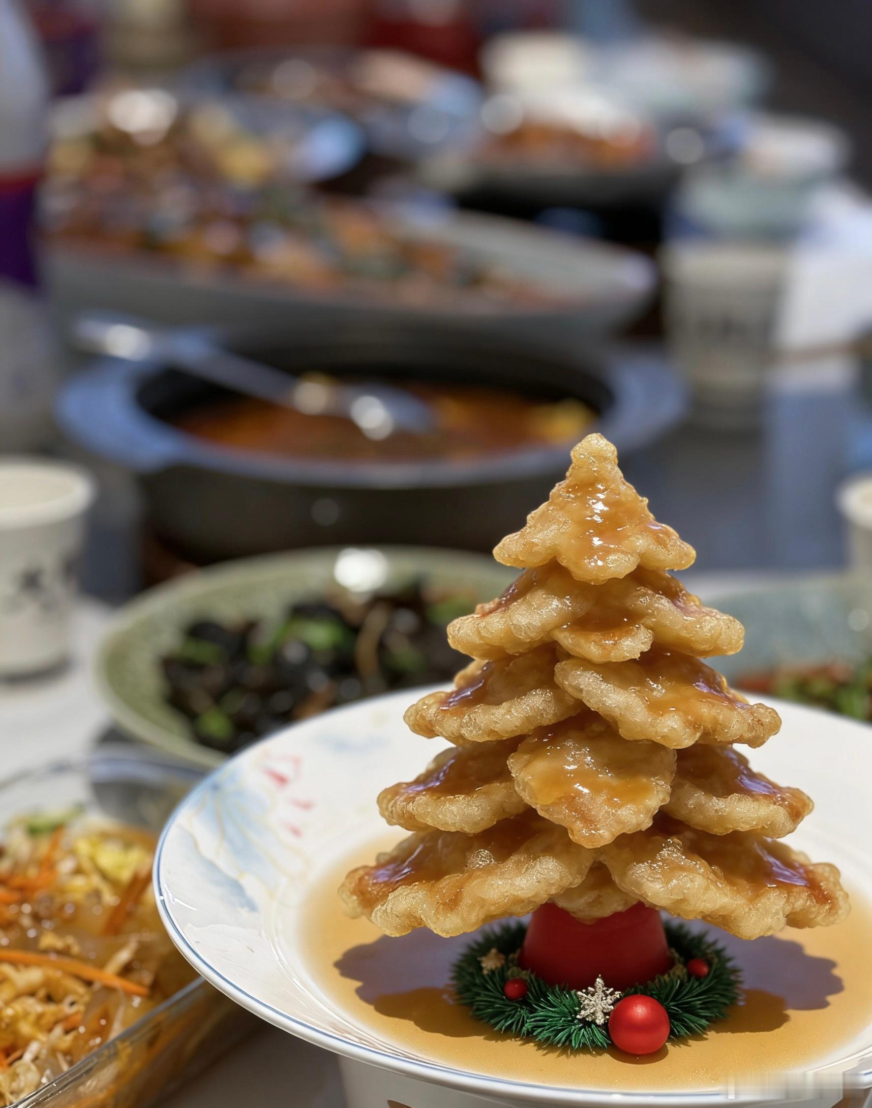 东北人有自己的圣诞树 