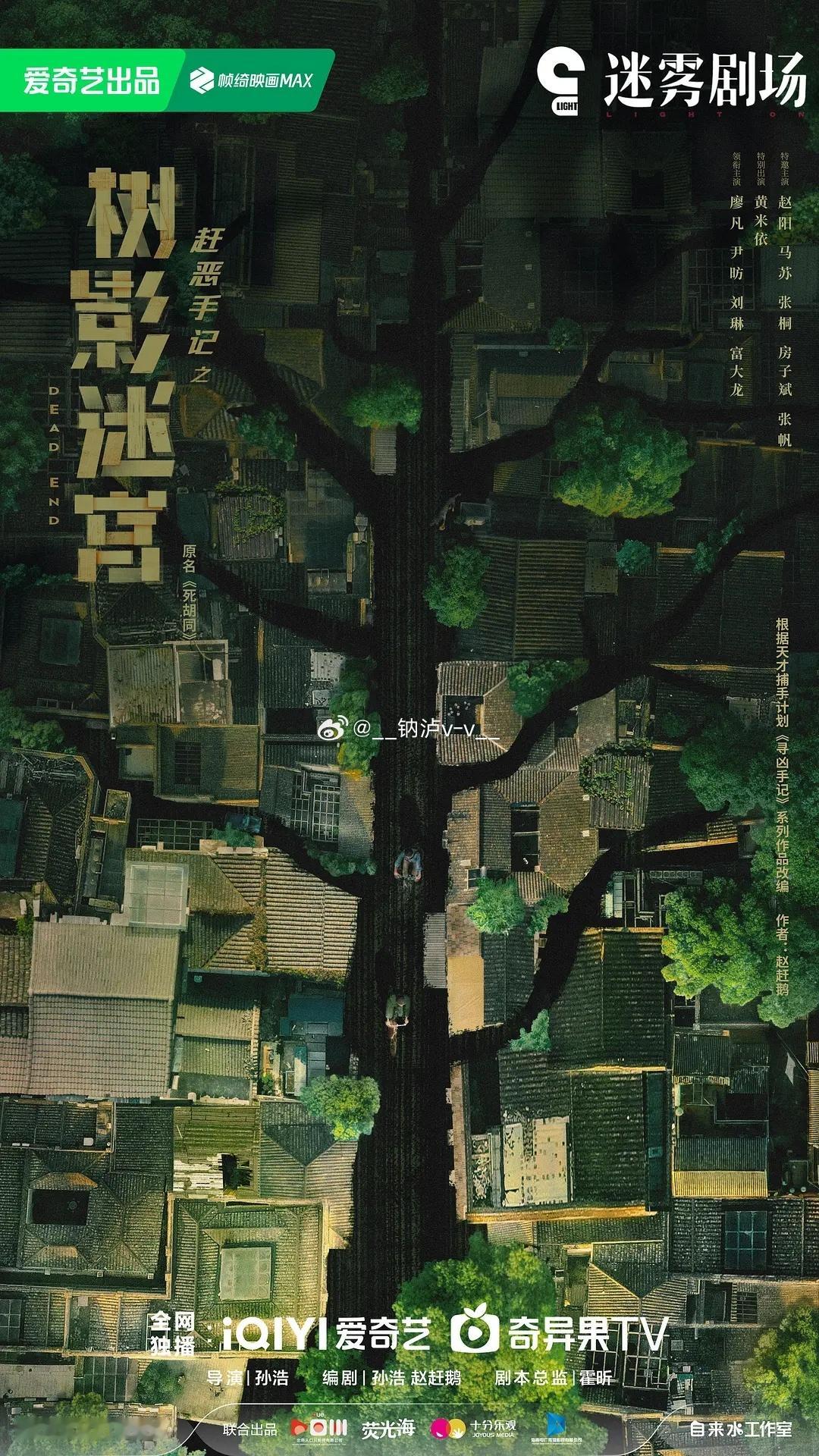 《树影迷宫》完结，叙事节奏太慢，故事没讲好，但所有演员演技都很在线，包子铺两口子