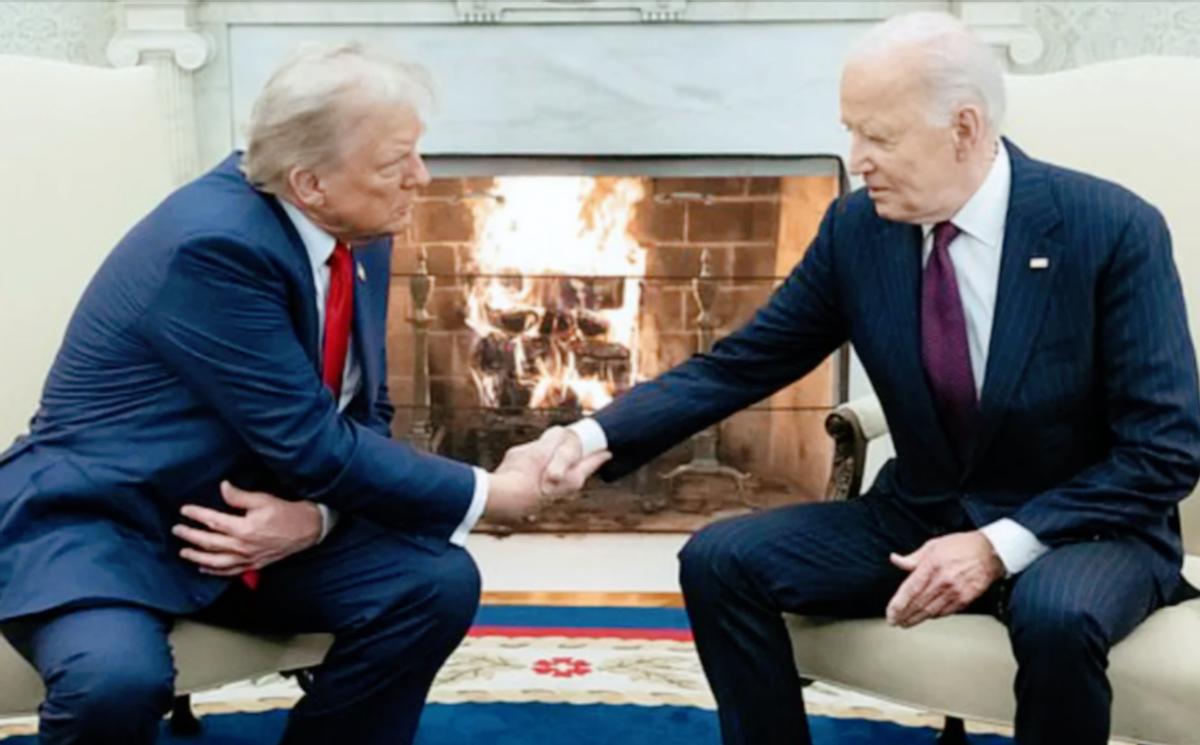 同样是执掌美国，特朗普和拜登的差距可大了，拜登那四年再难也基本稳得住，而特朗普第