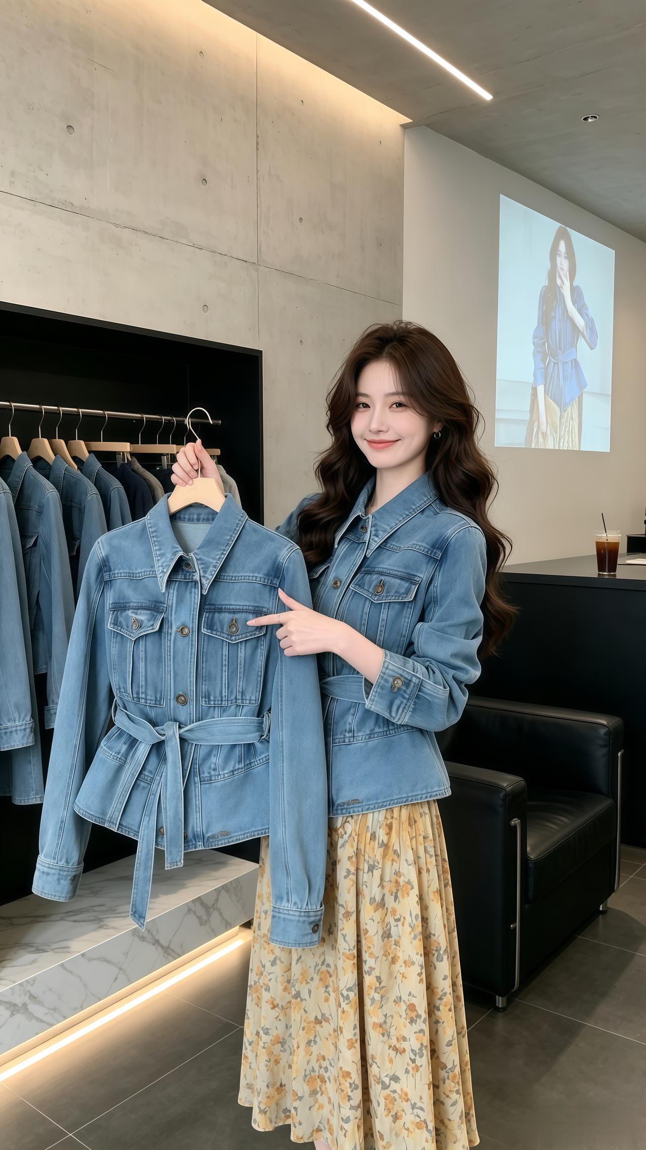 超爱牛仔穿搭 春日穿搭穿搭今天穿什么韩系穿搭