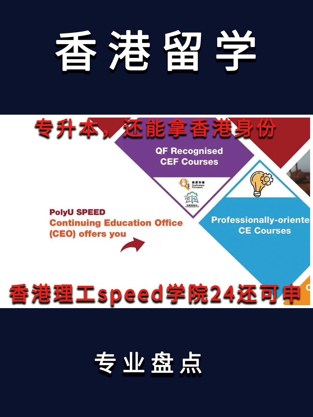 还在为国内专升本选择学校焦头烂额？不妨了解一下香港理工大学-Speed学院，在专