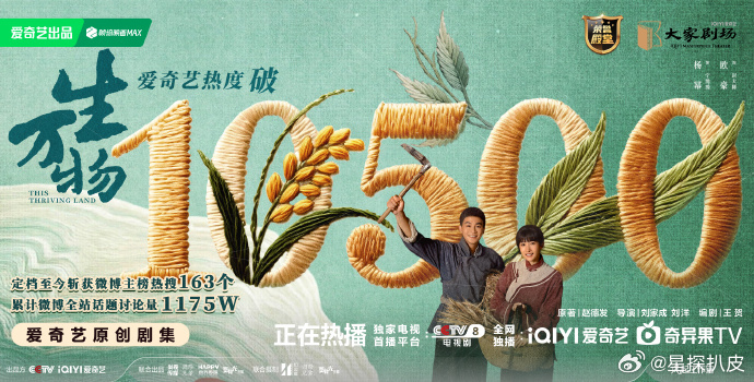 生万物热度破10500生万物站内热度破10500杨幂、欧豪领衔主演《生万物》热度