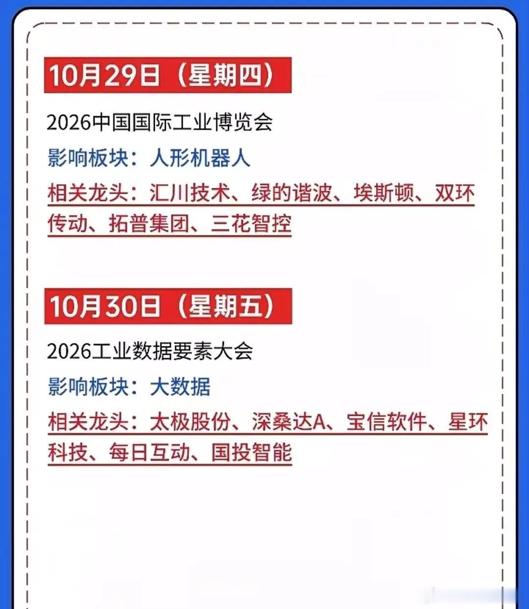 炸场！下周科技盛会扎堆来袭，主线机会全梳理！下周A股直接进入产业催化密集窗口，一