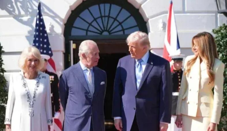 4月27日，英国国王查尔斯三世抵达美国，开启登基以来首次为期四天的国事访问。
