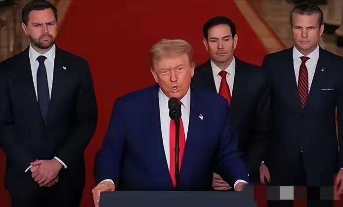 特朗普发文否认
美军将领反对与伊朗开战

​2月24日，美国总统特朗普当地时间2