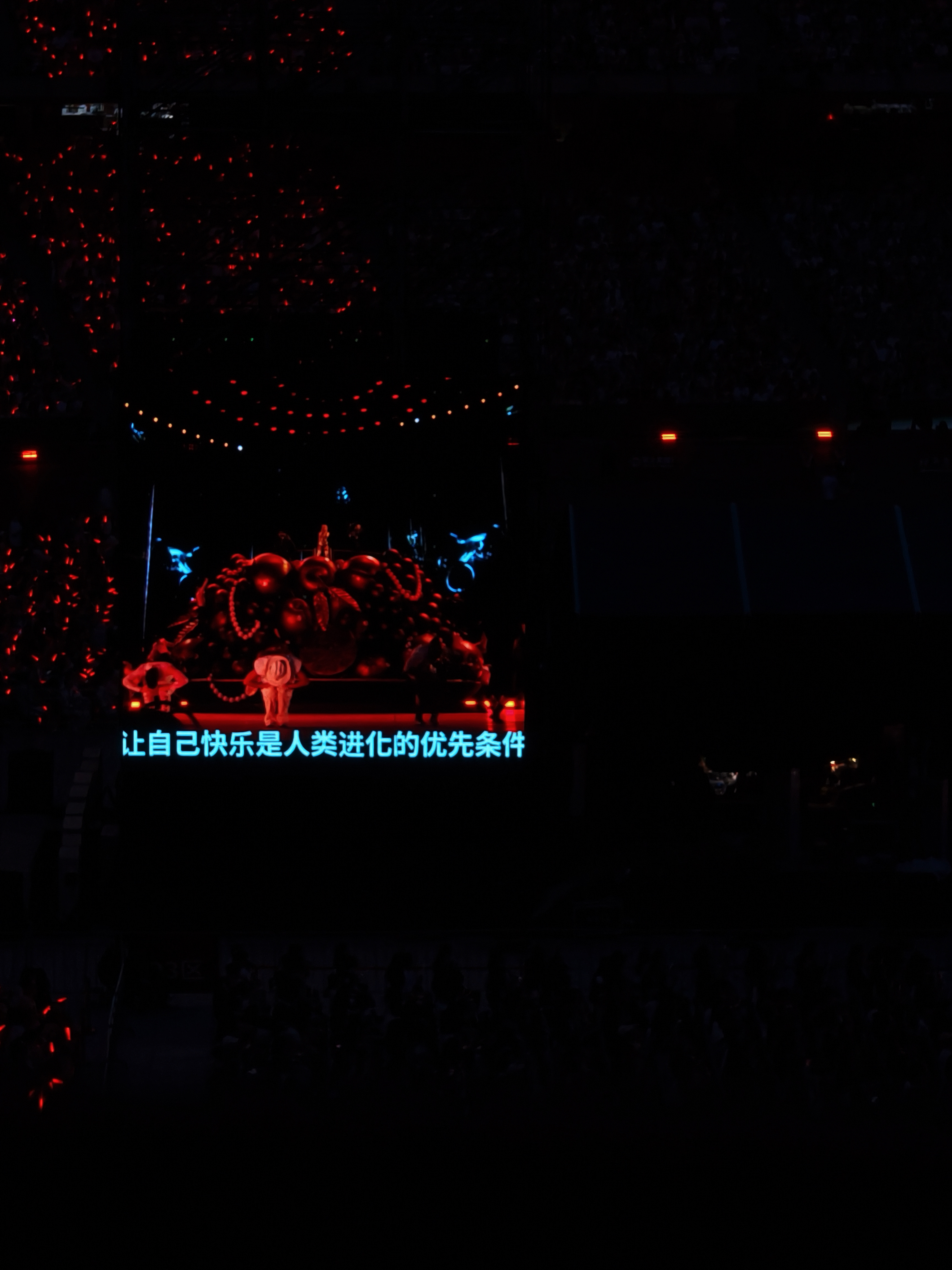 刚看完蔡依林鸟巢演唱会，好喜欢现在的蔡依林重新唱起《日不落》《马德里不思议》的样