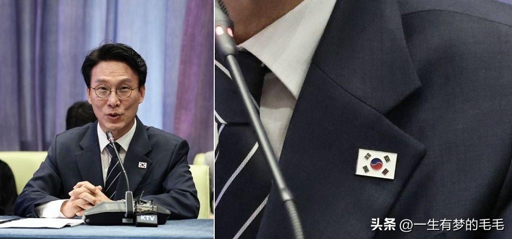 外事活动闹出小纰漏！韩国国务总理徽章戴反，引发在野党激烈批评

韩国总理金民锡开