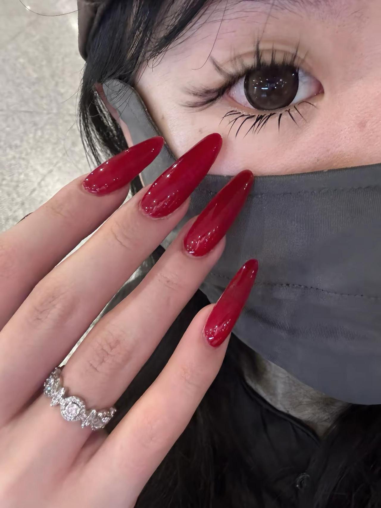 小宝要的睫毛细节图（依旧是俺自己接的