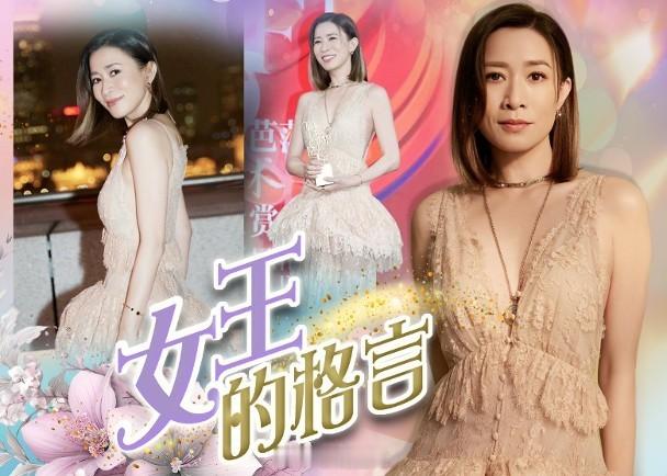 【On.cc】佘詩曼勇奪「年度演員」獎　保持初心用生命演戲視后佘詩曼（阿佘）前日