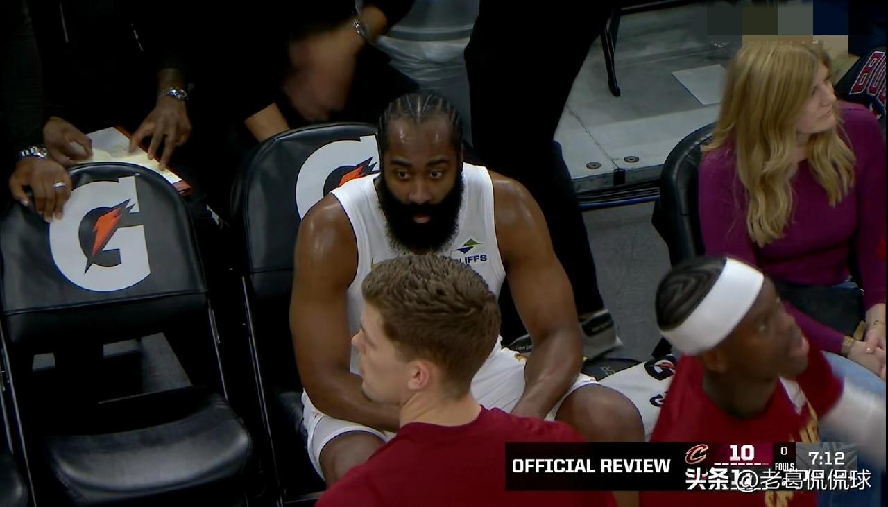 下面是一条关于骑士巨星哈登的好消息！在今天骑士客场以115：110力克公牛的比赛