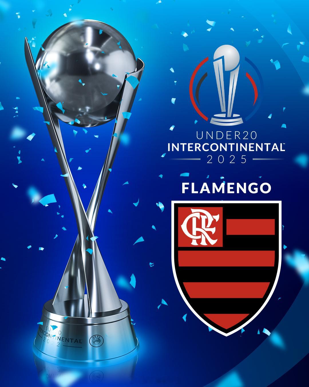 南美足球对欧洲的胜利✌🏆2025年U20洲际杯，巴西🇧🇷弗拉门戈在常规时间