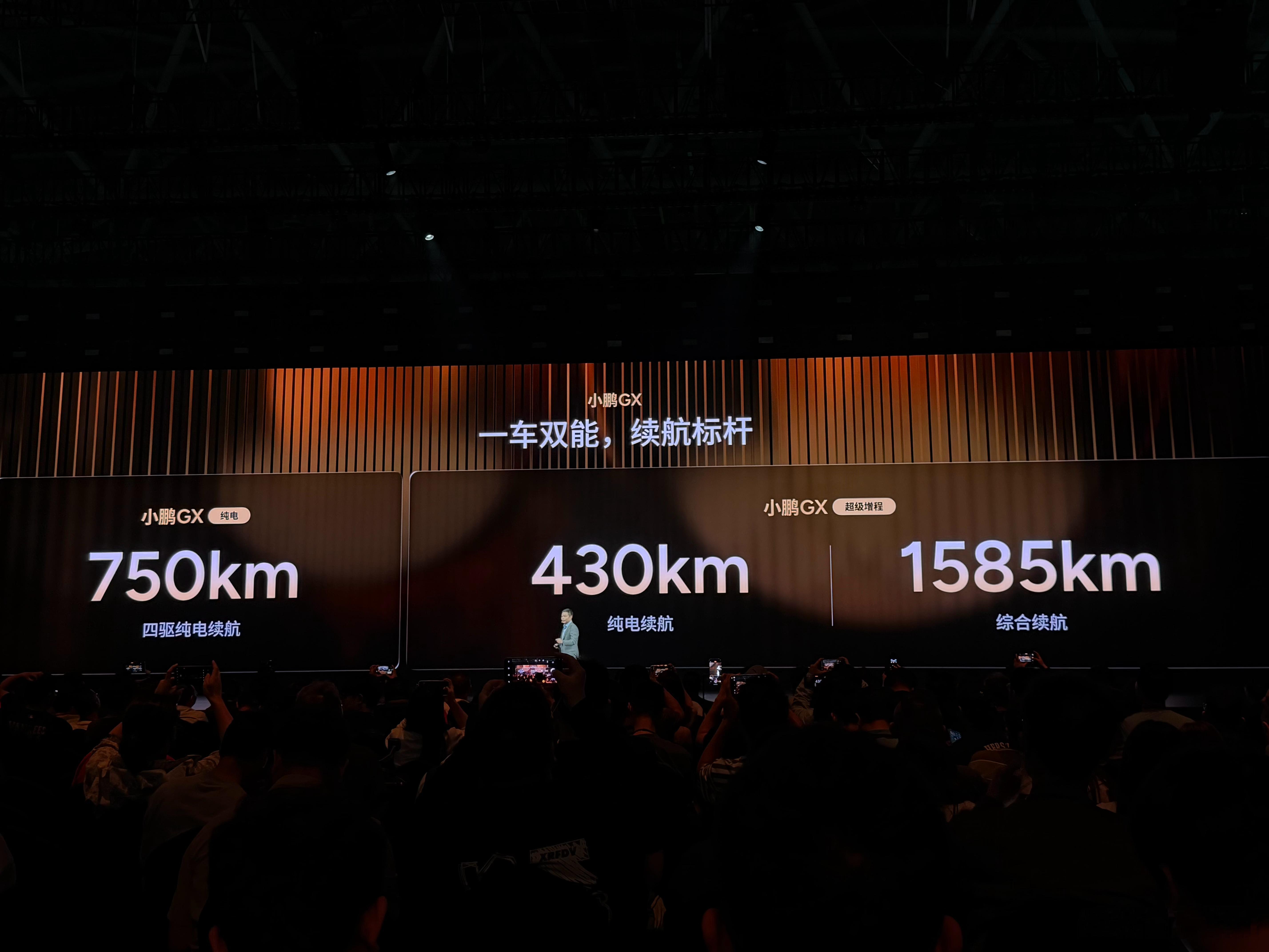 新科技旗舰小鹏gx今晚预售 小鹏GX拥有纯电和增程双动力纯电续航750km增程的