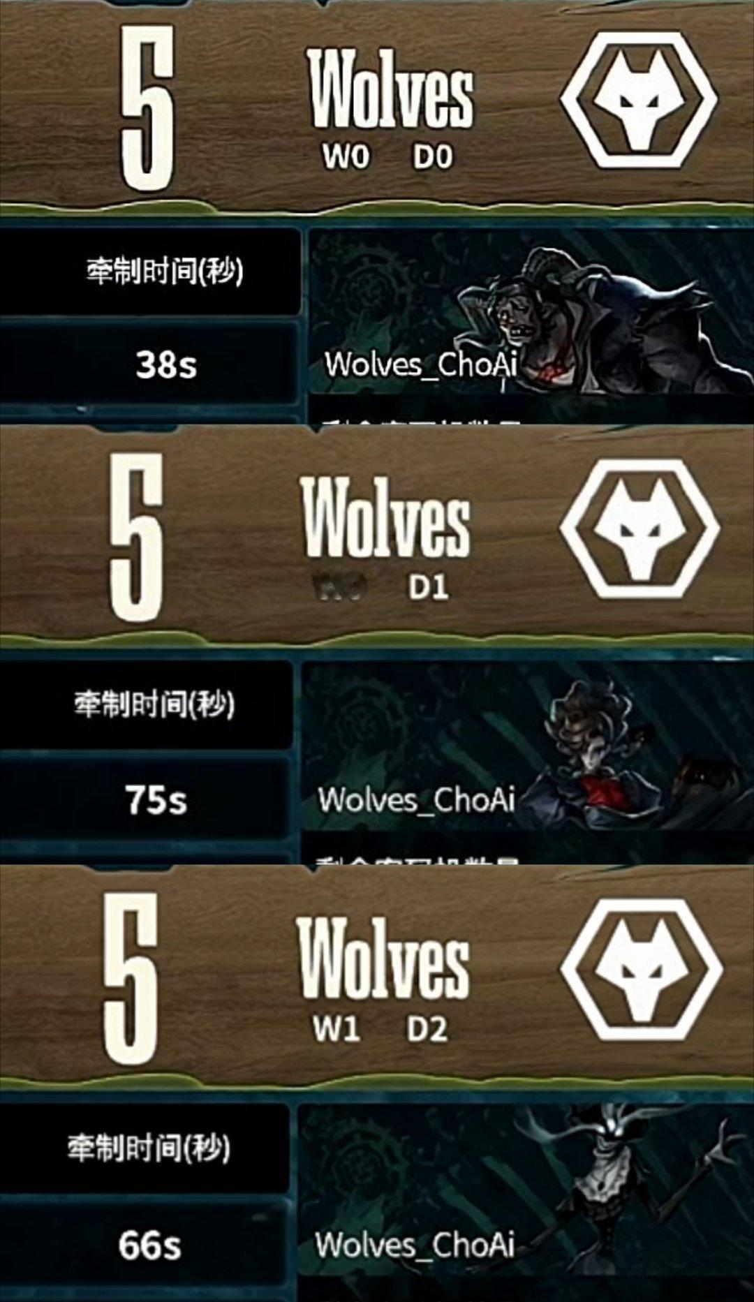 狼队第五人格[超话] 这个cxa用神来形容真的足够吗🥺ACT对战WolvesC