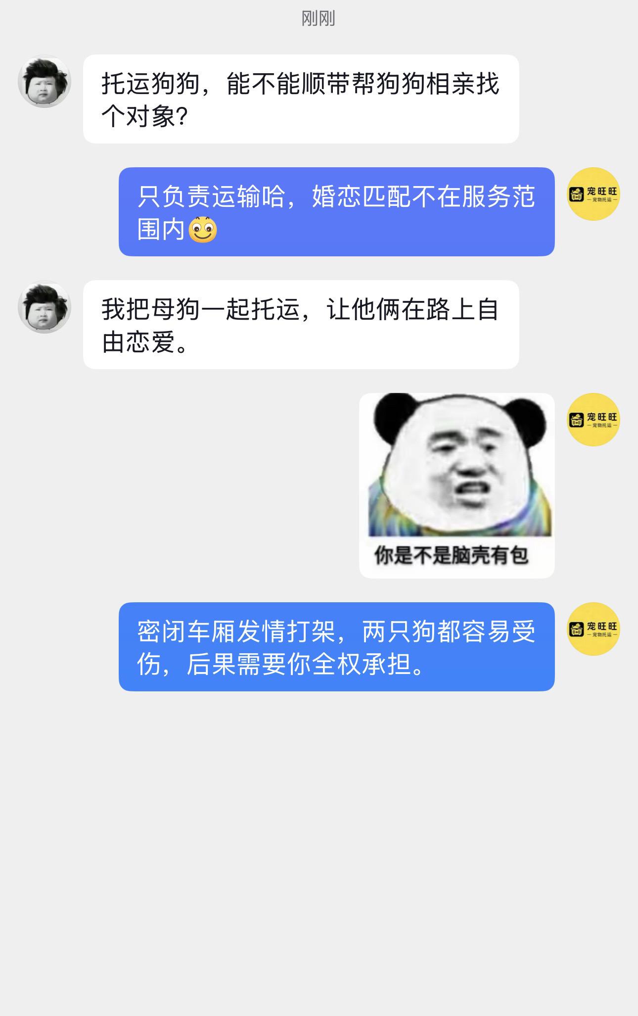 1做宠物托运，天天刷新我的认知下限。