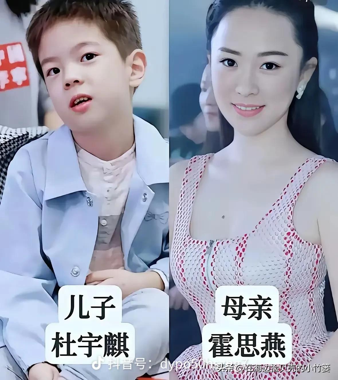 女明星和自家儿子同框，强大遗传基因，颜值完美复刻妈妈
都说儿子大多随妈妈，看完这