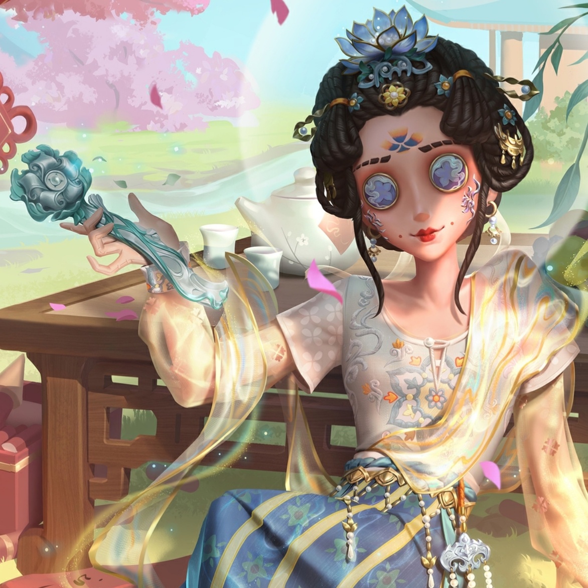 第五人格[超话]  萤之羽的治疗特效是唱歌盲猜新金挂的治疗特效是施法[赞][do