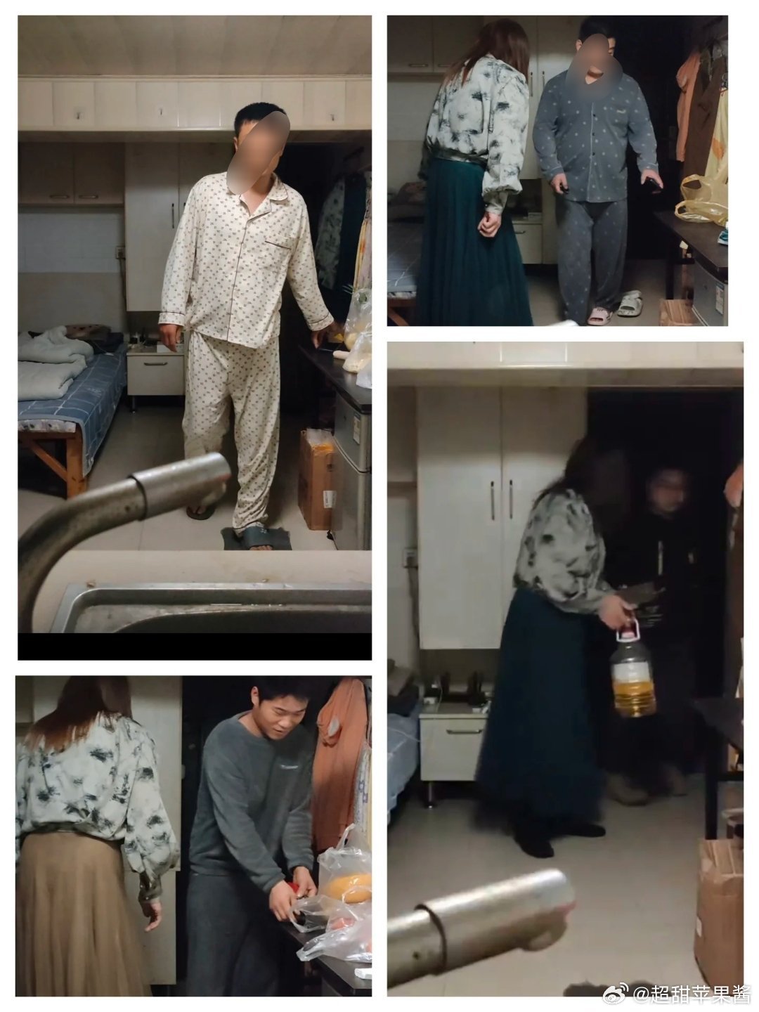 红大爷和他的房客最搞笑的是还有人拎着半壶油来找他……好抠门omg……还有些穿睡衣