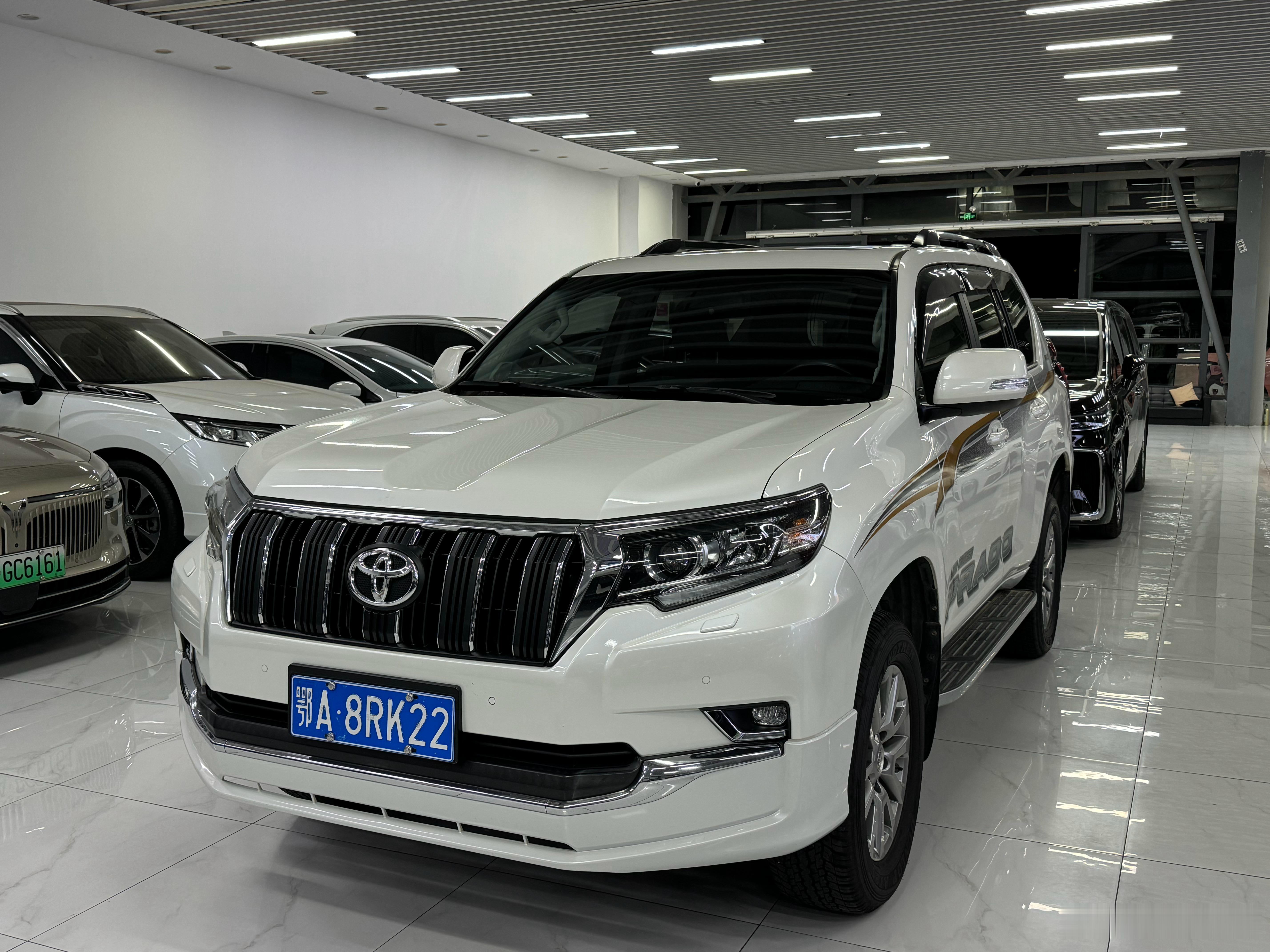 深夜到店两台1 丰田普拉多（中归）2019款 3.5L 尊享TX-L原版原漆 1