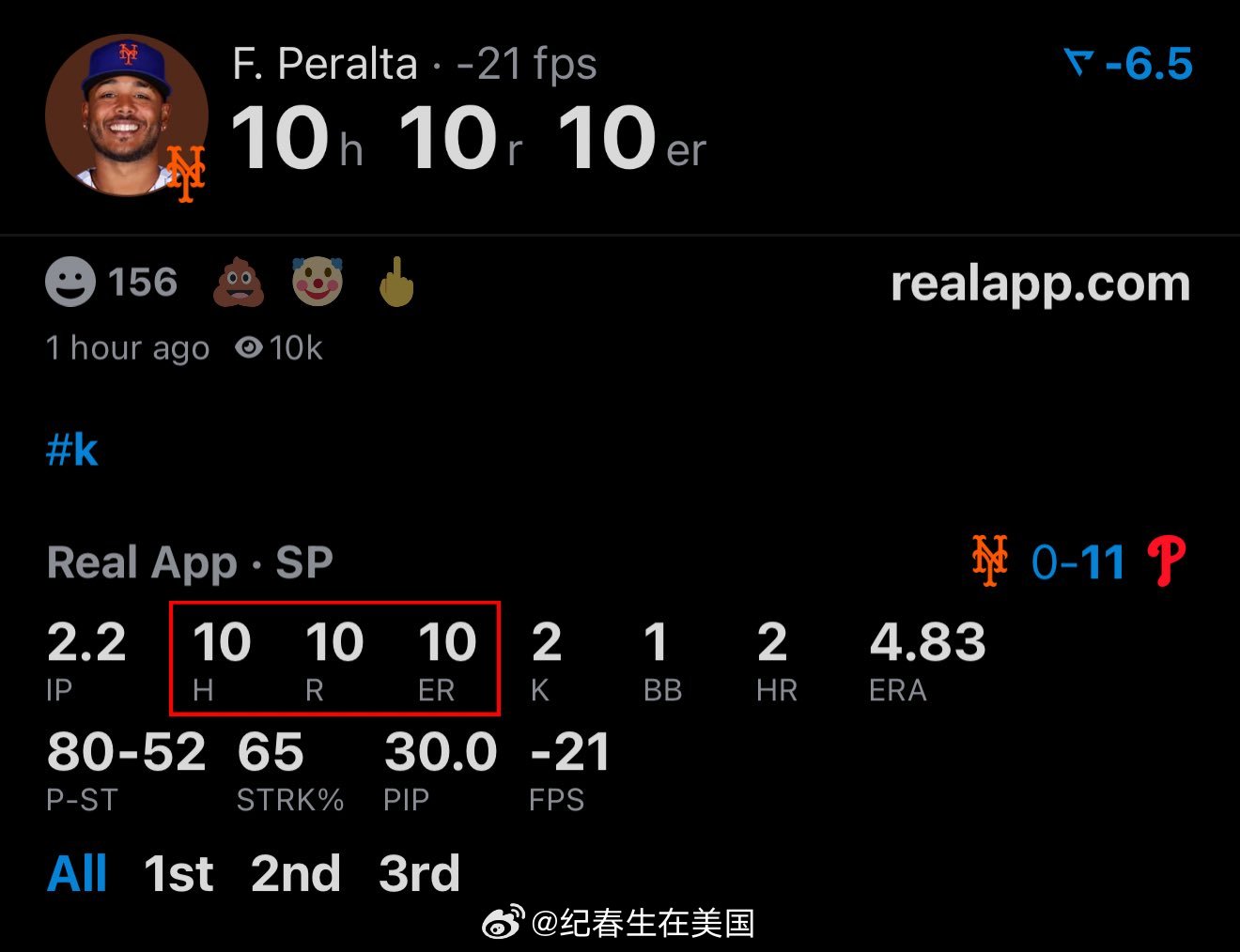 Peralta勇夺三双。MLB美职棒大联盟MLB