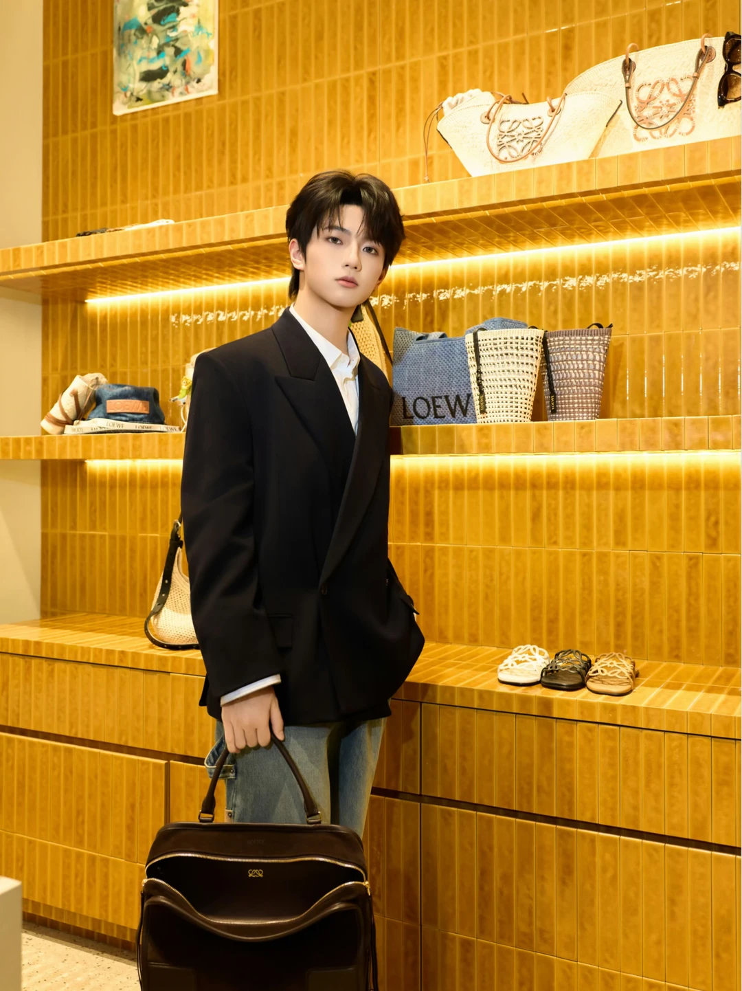 穆祉丞 ✖️ LOEWE180周年限定系列探店活动