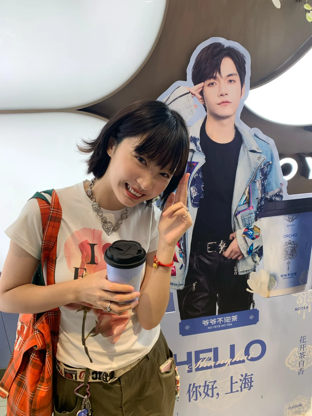 幸运小女孩张颜齐偶遇记！