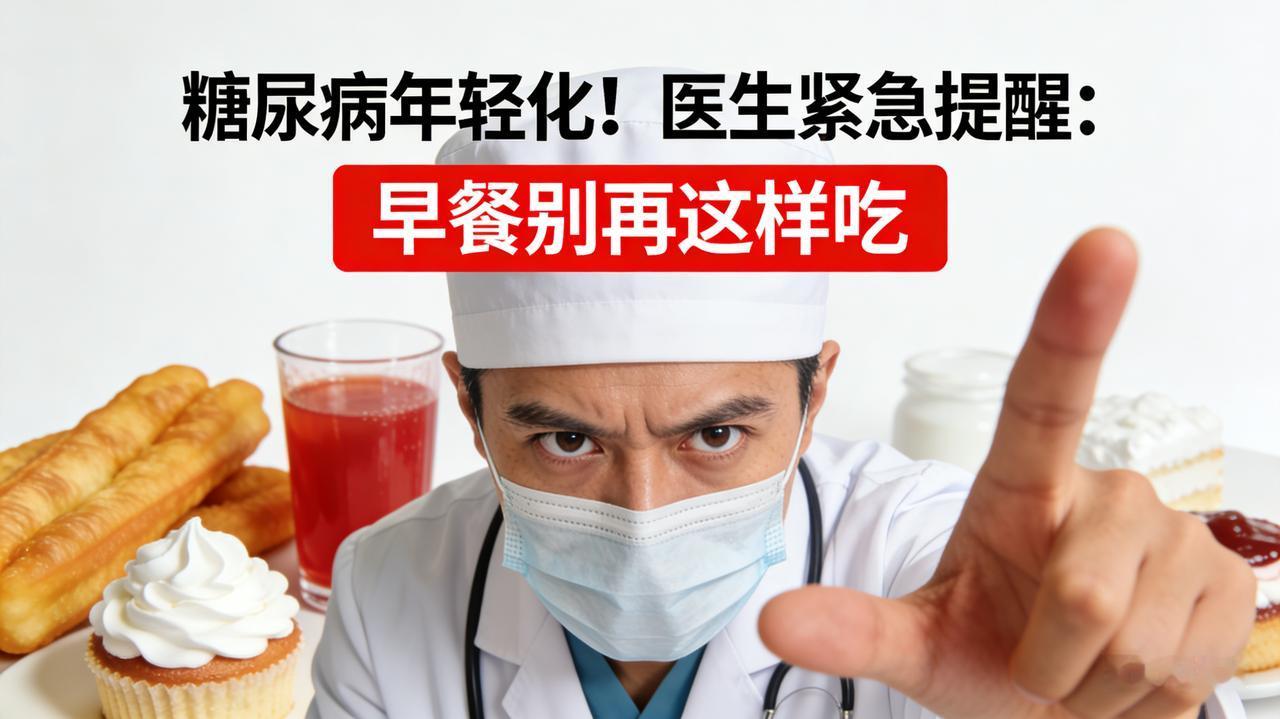 糖尿病年轻化！医生紧急提醒：早餐别再这样吃

42岁女子糖尿病离世，医生含泪呼吁