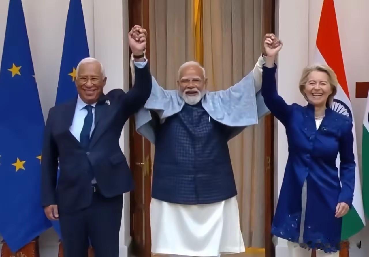 彻底反了，刚跟欧盟抱紧，现在莫迪背后又反补一刀，印度大举抛售美债 ，转而增持黄金